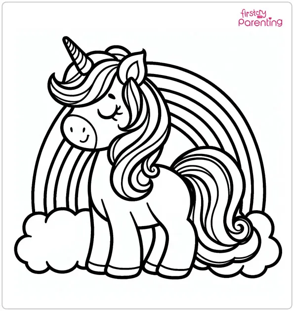 Unicorn Coloring Pages: Free Printable Coloring Pages of Unicorns