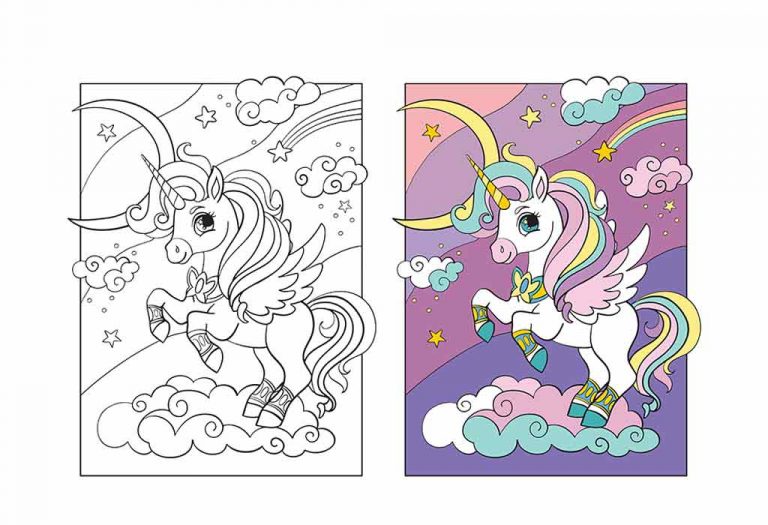 Unicorn Coloring Pages – Free Printable Pages For Kids