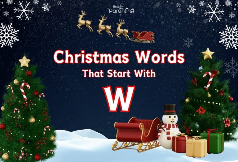 List Of Christmas Words That Start With W