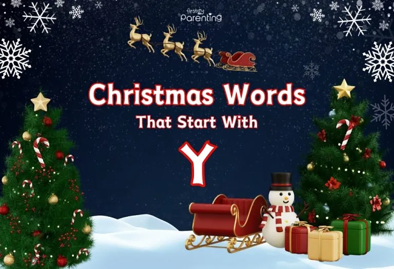 List Of Christmas Words That Start With Y