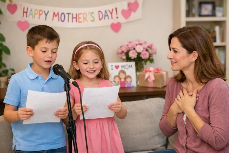 Speech on Mother's Day in English for Students and Children