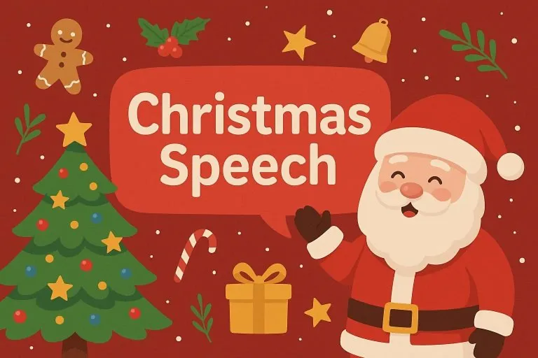 Christmas Speech for Students and Children in English