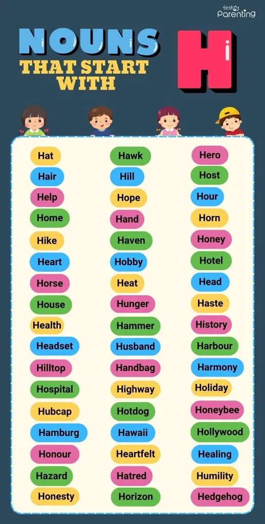 Nouns that Start with H in English with Sentences and Examples