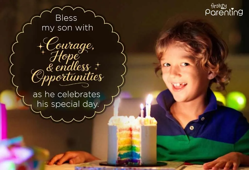 Short Prayer for Son’s Birthday