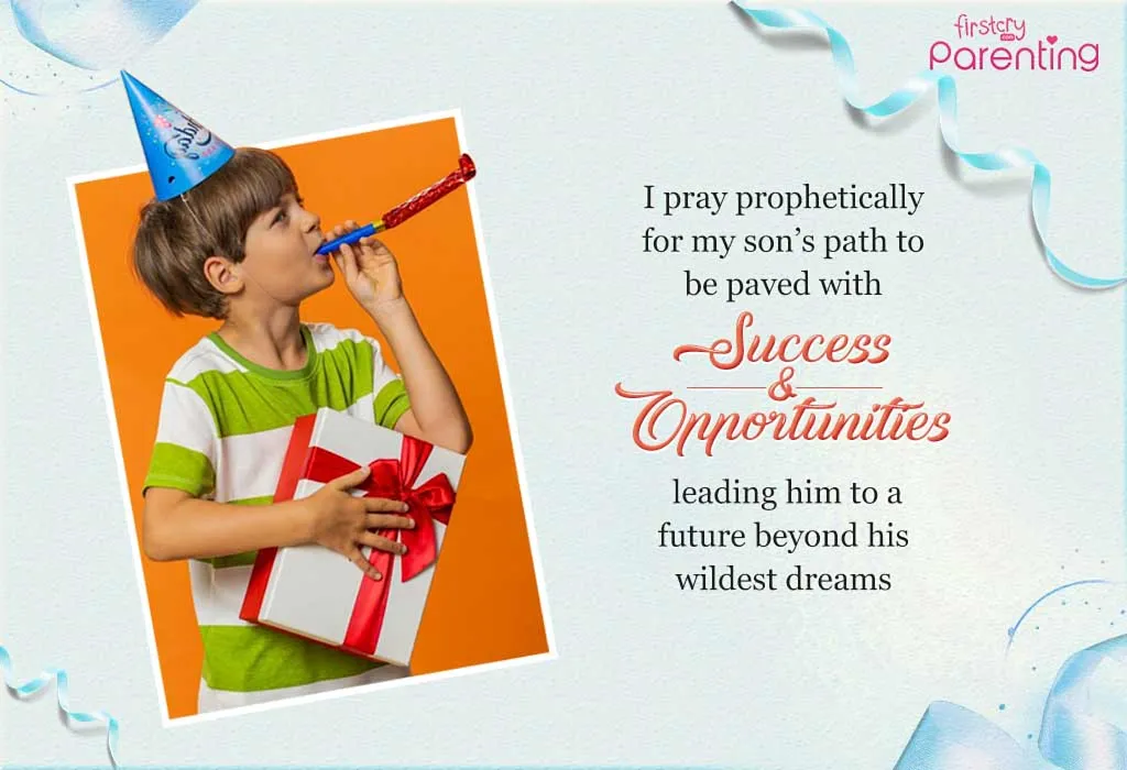 Prophetic Prayers for Son’s Birthday