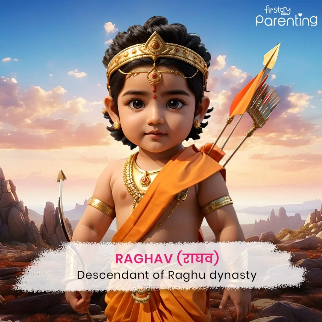 Raghav - Lord Rama Name for Boy