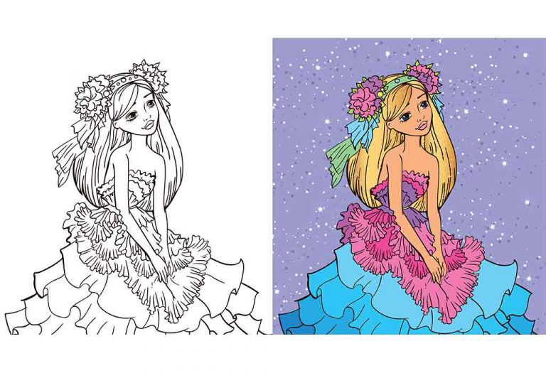 Barbie Coloring Pages - Free Printable Pages For Kids