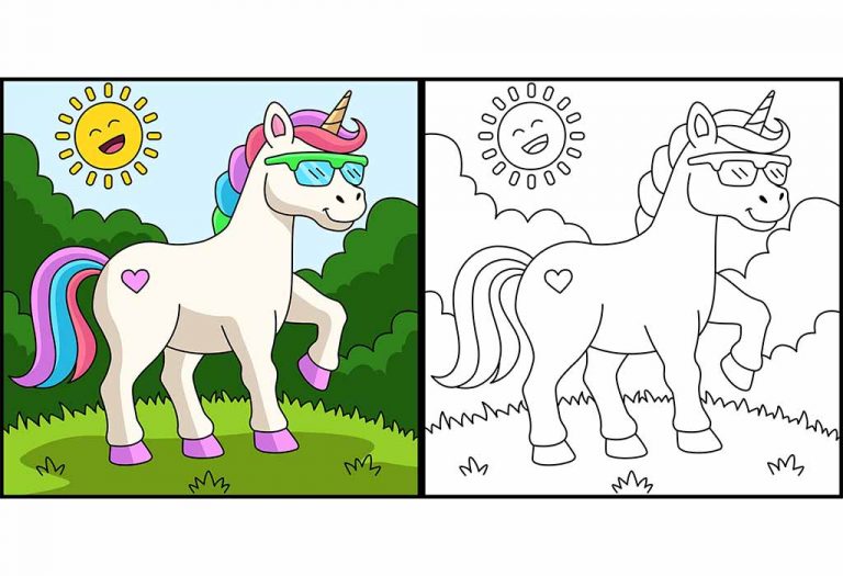 Horse Coloring Pages – Free Printable Pages For Kids