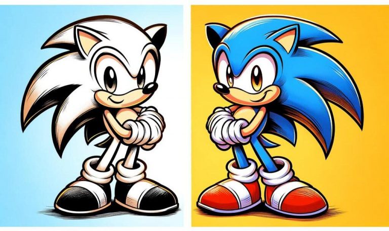 Sonic the Hedgehog Coloring Pages - Free Printable Pages For Kids