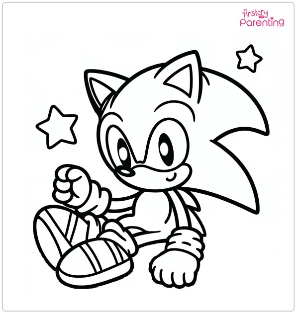 25 Unique Sonic Coloring Pages Free Printable Images 