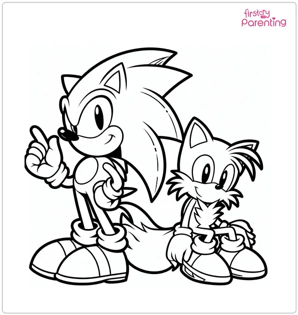 25 Sonic the Hedgehog Coloring Pages - Free Printable, Sheets and ...
