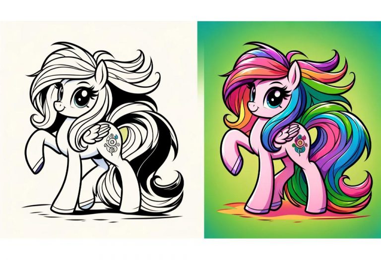 My Little Pony Coloring Pages - Free Printable Pages For Kids