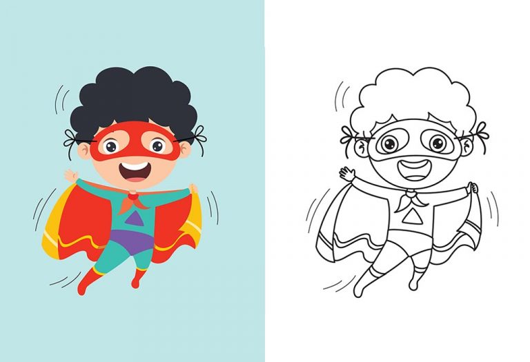 Superhero Coloring Pages - Free Printable Pages For Kids