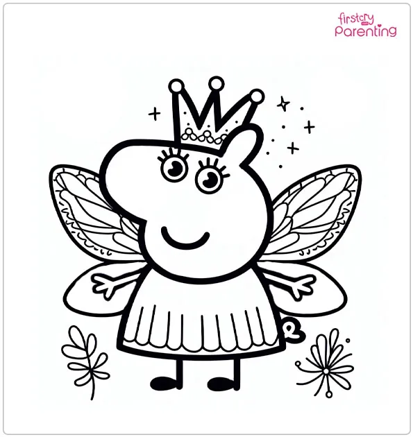 25 Peppa Pig Coloring Pages - Free Printable, Sheets and Images for Kids