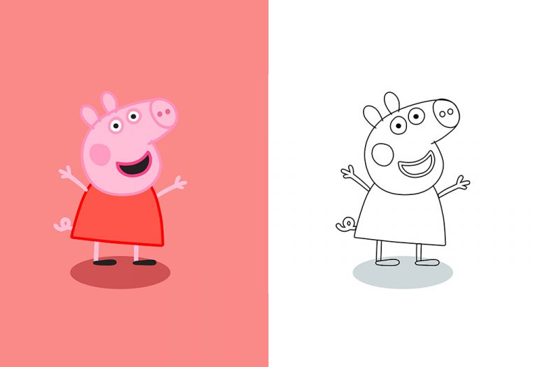 Peppa Pig Coloring Pages - Free Printable Pages For Kids