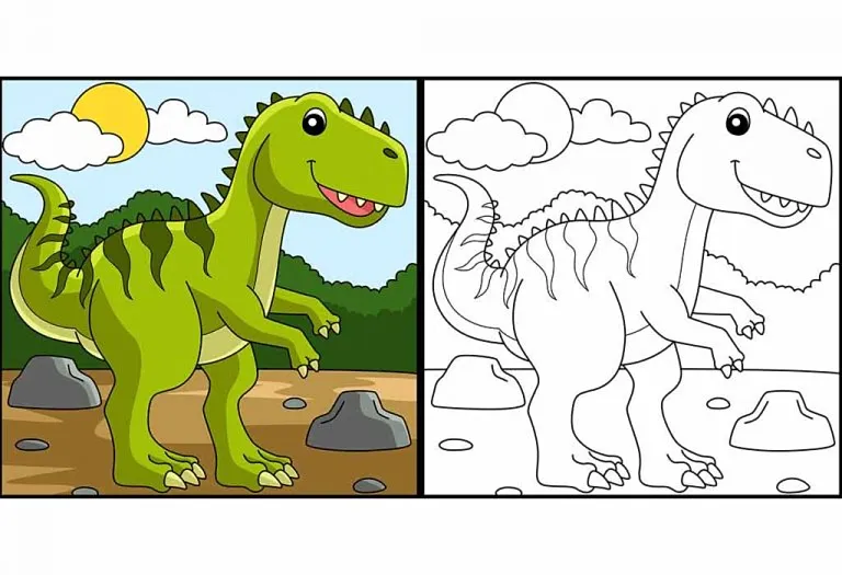 Dinosaur Coloring Pages - Free Printable Pages For Kids