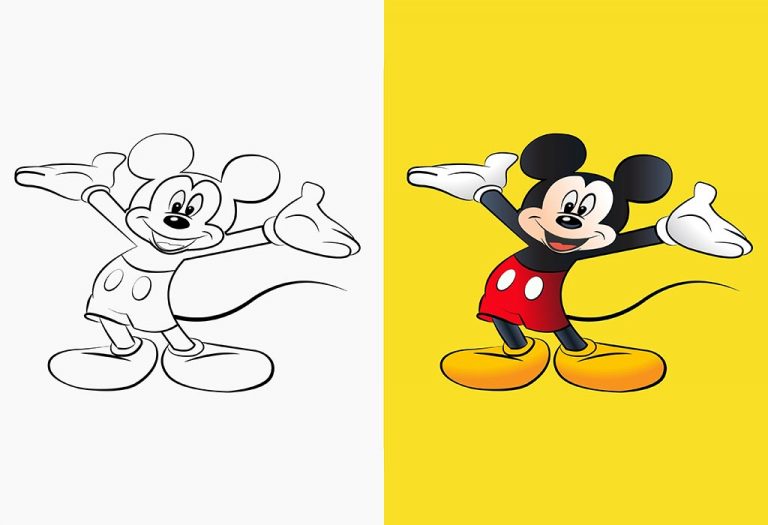 Mickey Mouse Coloring Pages - Free Printable Pages For Kids