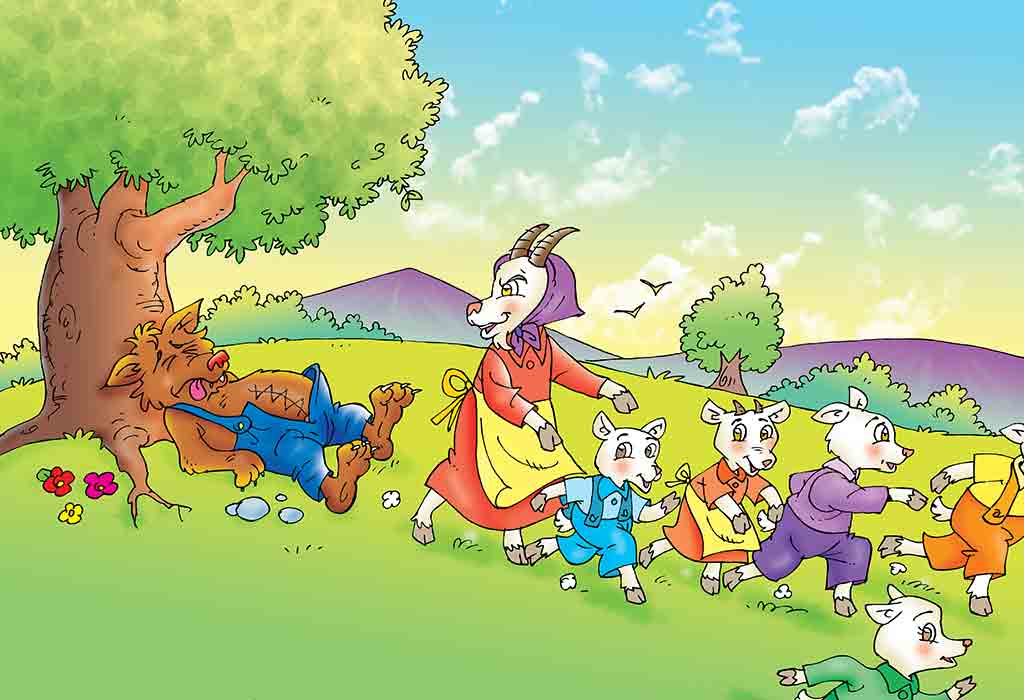  Wolf And Seven Little Goats 