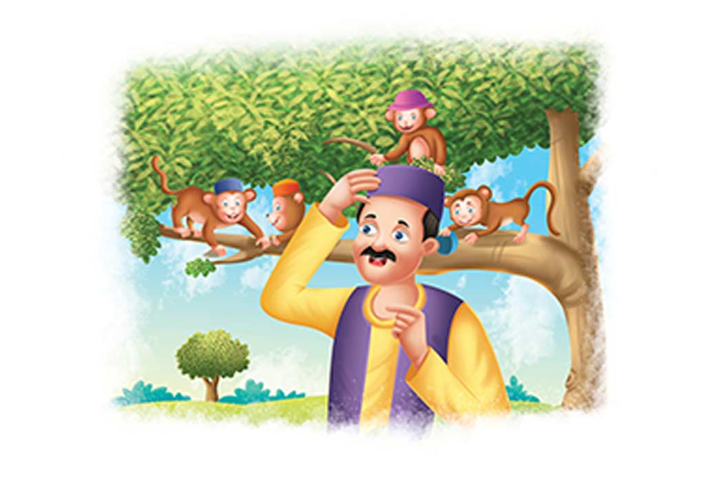 Monkey And The Cap Seller Story In Hindi