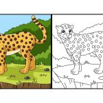 Cheetah Coloring Pages - Free Printable Pages For Kids
