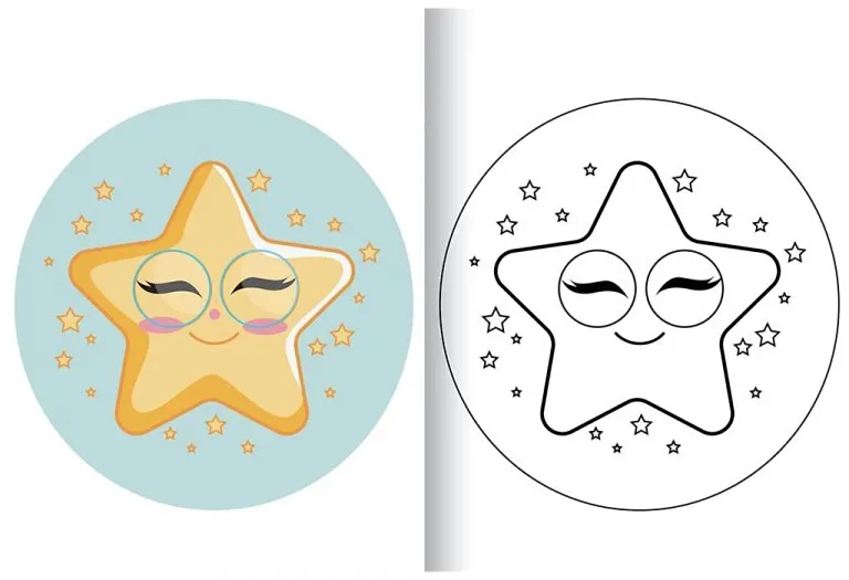 Star Coloring Pages – Free Printable Pages For Kids