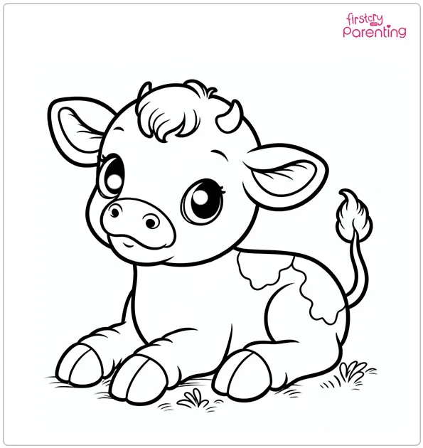 Coloring Pages Cows Free Printable Free Printable Cow Template Coloring Pages Cows Free Printable Free Printable Cow Template