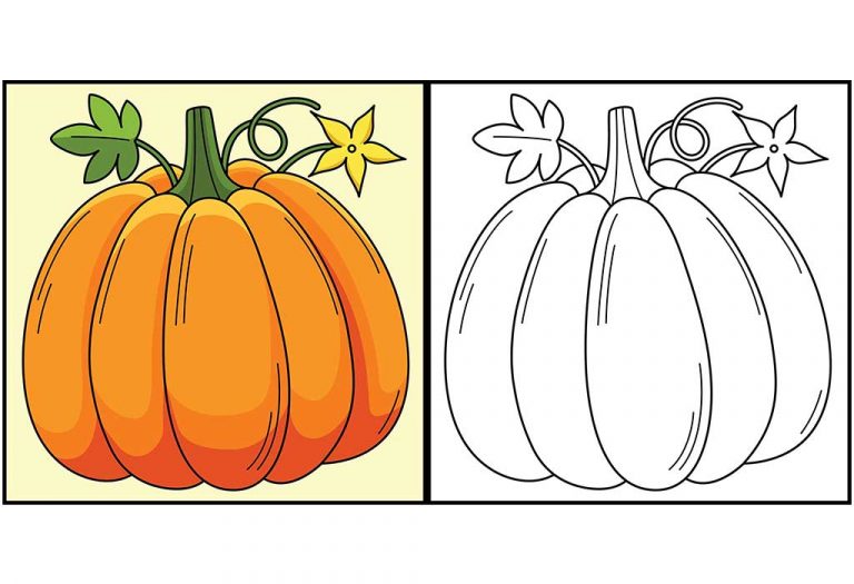 Pumpkin Coloring Pages - Free Printable Pages For Kids