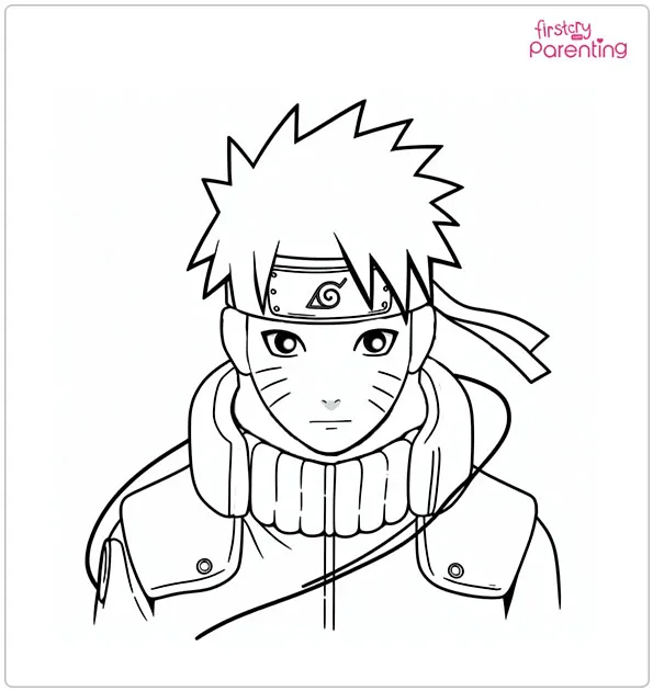 25 Naruto Coloring Pages - Free Printable, Sheets and Images for Kids