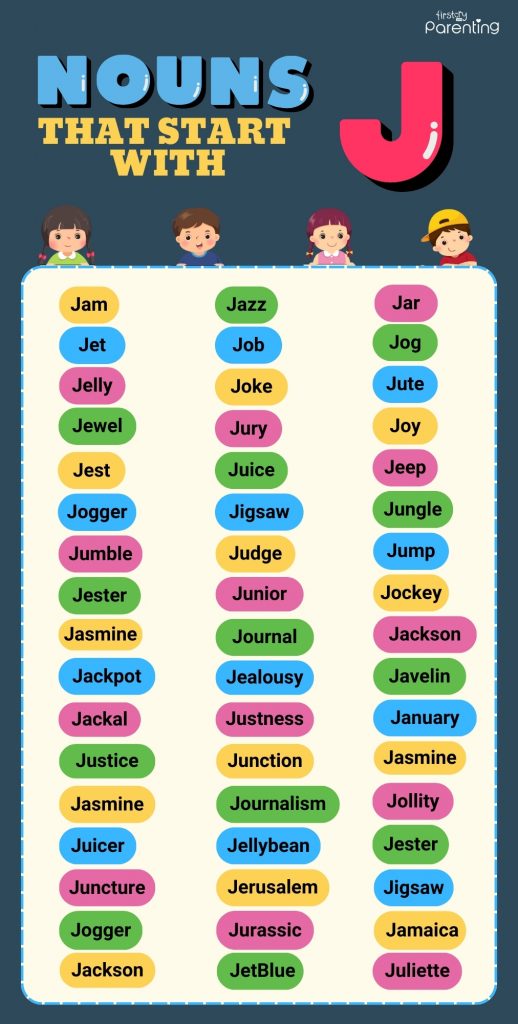 Nouns That Start With J (With Types and Example Sentences)