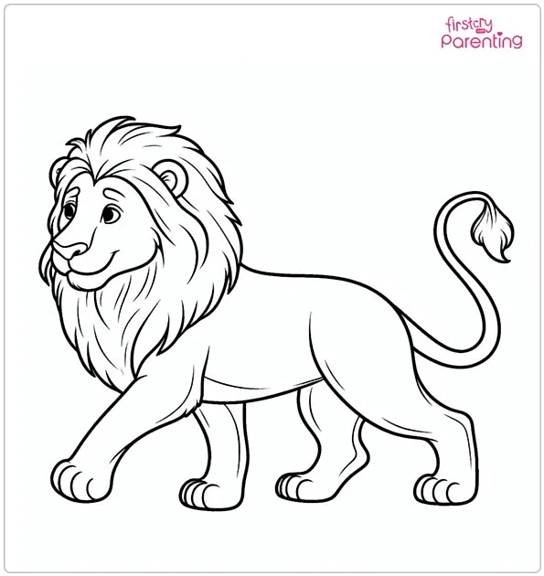 25 Lion Coloring Pages - Free Printable, Sheets and Images for Kids