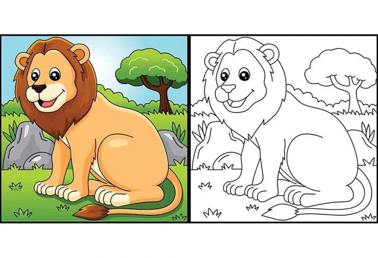 Lion Coloring Pages - Free Printable Pages For Kids