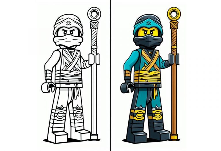 Ninjago Coloring Pages - Free Printable Pages For Kids