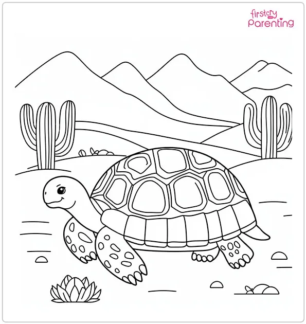 25 Turtle Coloring Pages - Free Printable, Sheets and Images for Kids