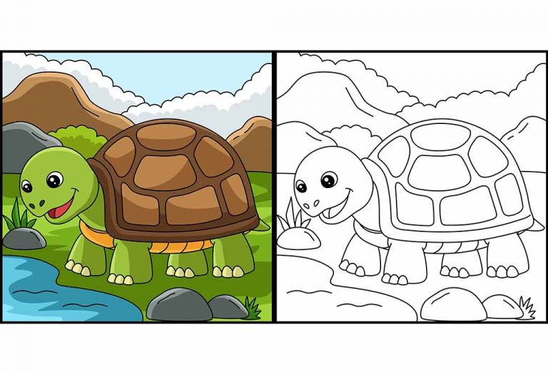 Turtle Coloring Pages - Free Printable Pages For Kids