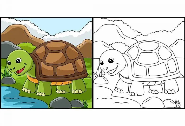 Turtle Coloring Pages - Free Printable Pages For Kids