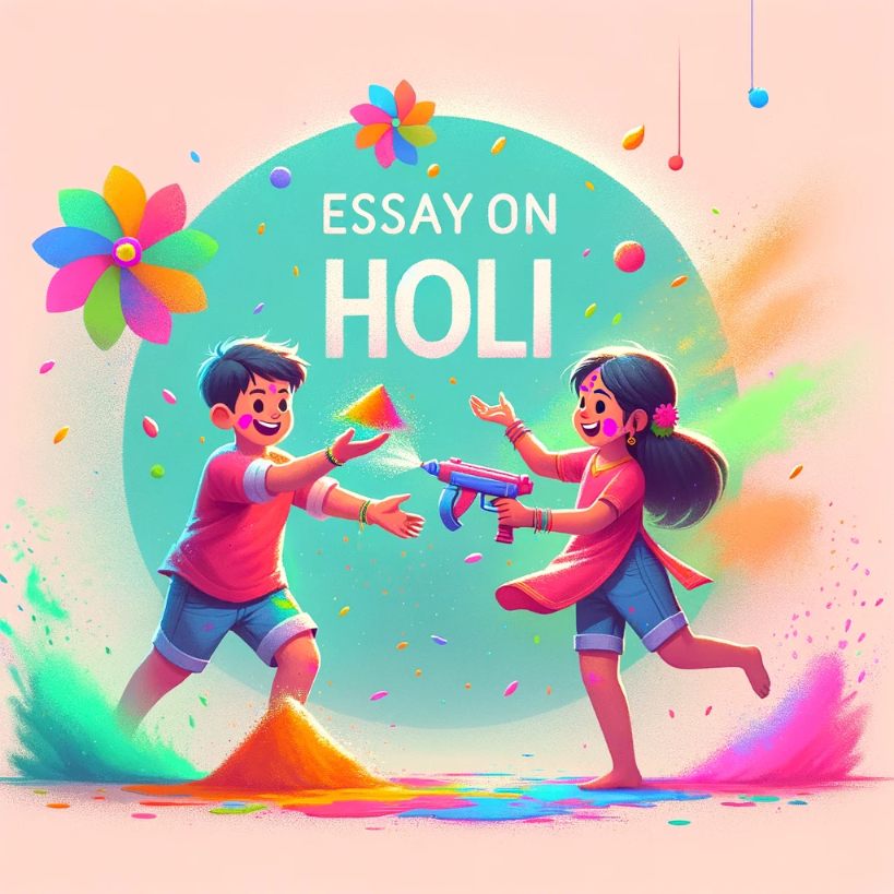 Essay On Holi – 10 lines, Short and Long Essay for Students and Children