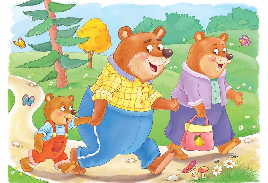 The Goldilocks And The Three Bears Story In Hindi