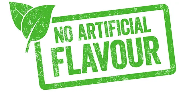 Food Labels Claims - No Artificial Flavour