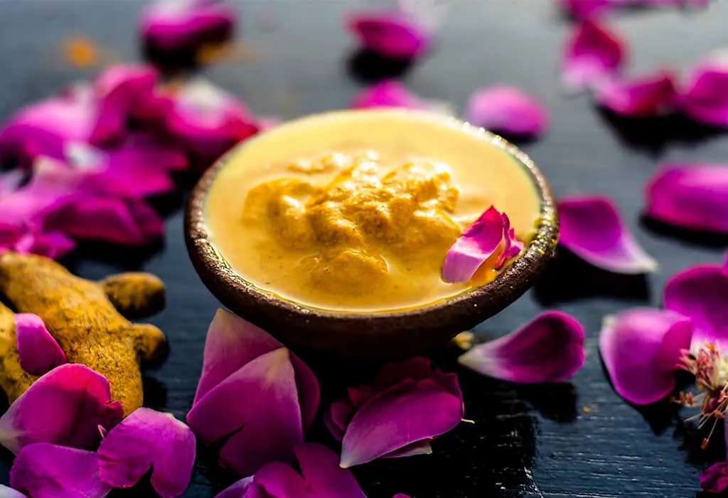 Using a Paste Made Out of Gram Flour