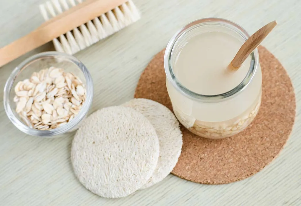 Using Oatmeal During Bath