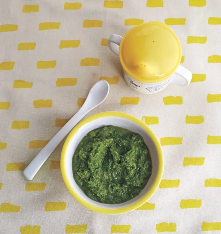 Creamy Lentil and Spinach Puree