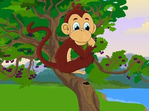 Monkey and the crocodile Monkey and the crocodile