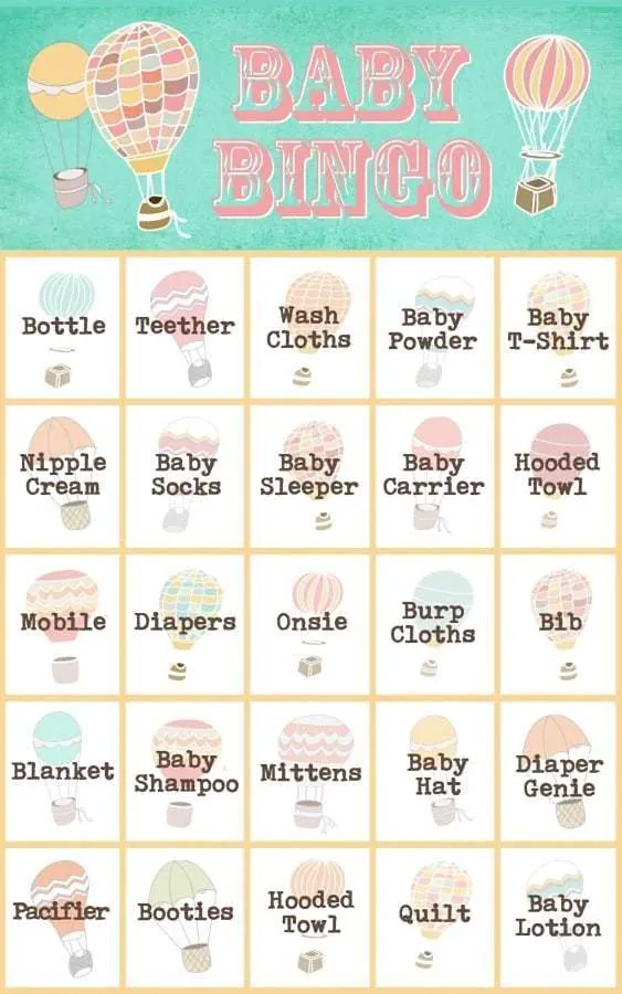 Baby Bingo
