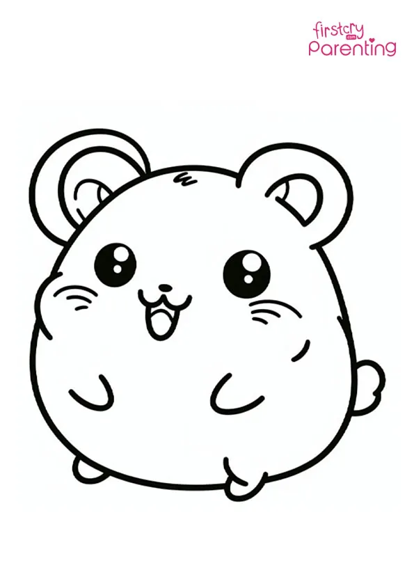 25 Hamster Coloring Pages - Free Printable, Sheets and Images for Kids