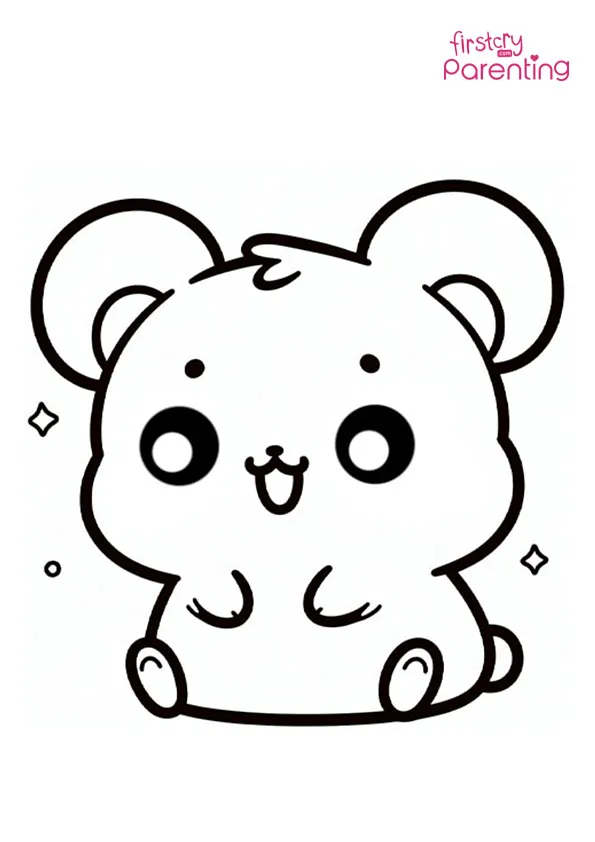 25 Hamster Coloring Pages - Free Printable, Sheets and Images for Kids