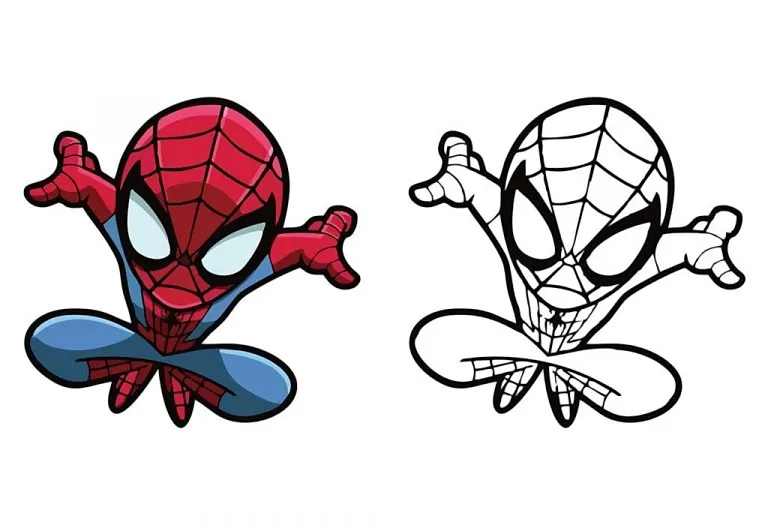 Spiderman Coloring Pages - Free Printable Pages For Kids