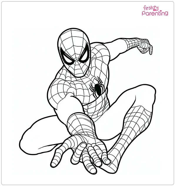 25 Spiderman Coloring Pages - Free Printable, Sheets and Images for Kids