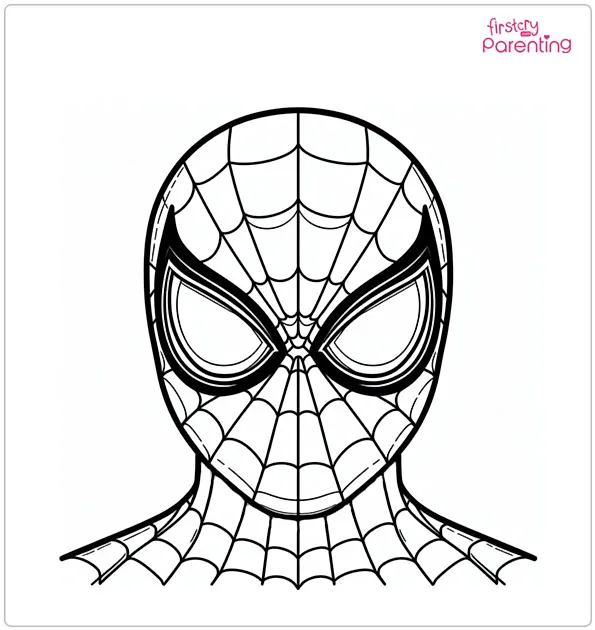 iron man face coloring pages