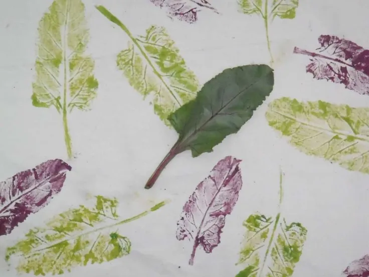Leaf Stamped Stationery