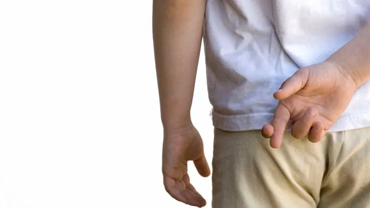 child lying